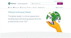 Desktop Screenshot of pearsonclinical.com.au